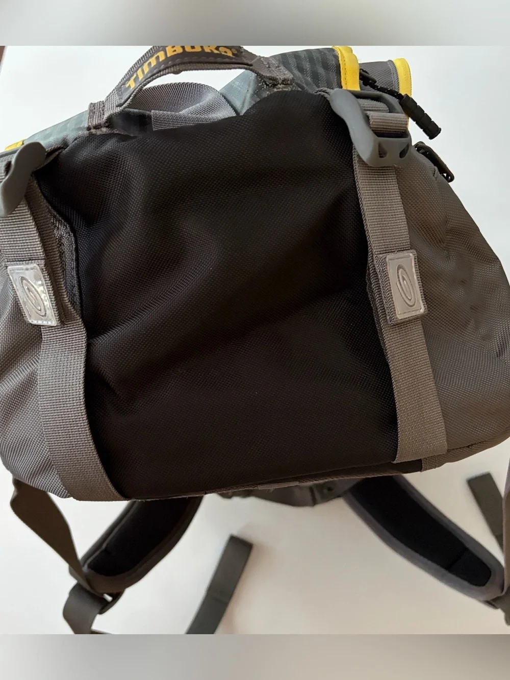 Timbuk2 Phoenix Laptop Backpack Gray Yellow